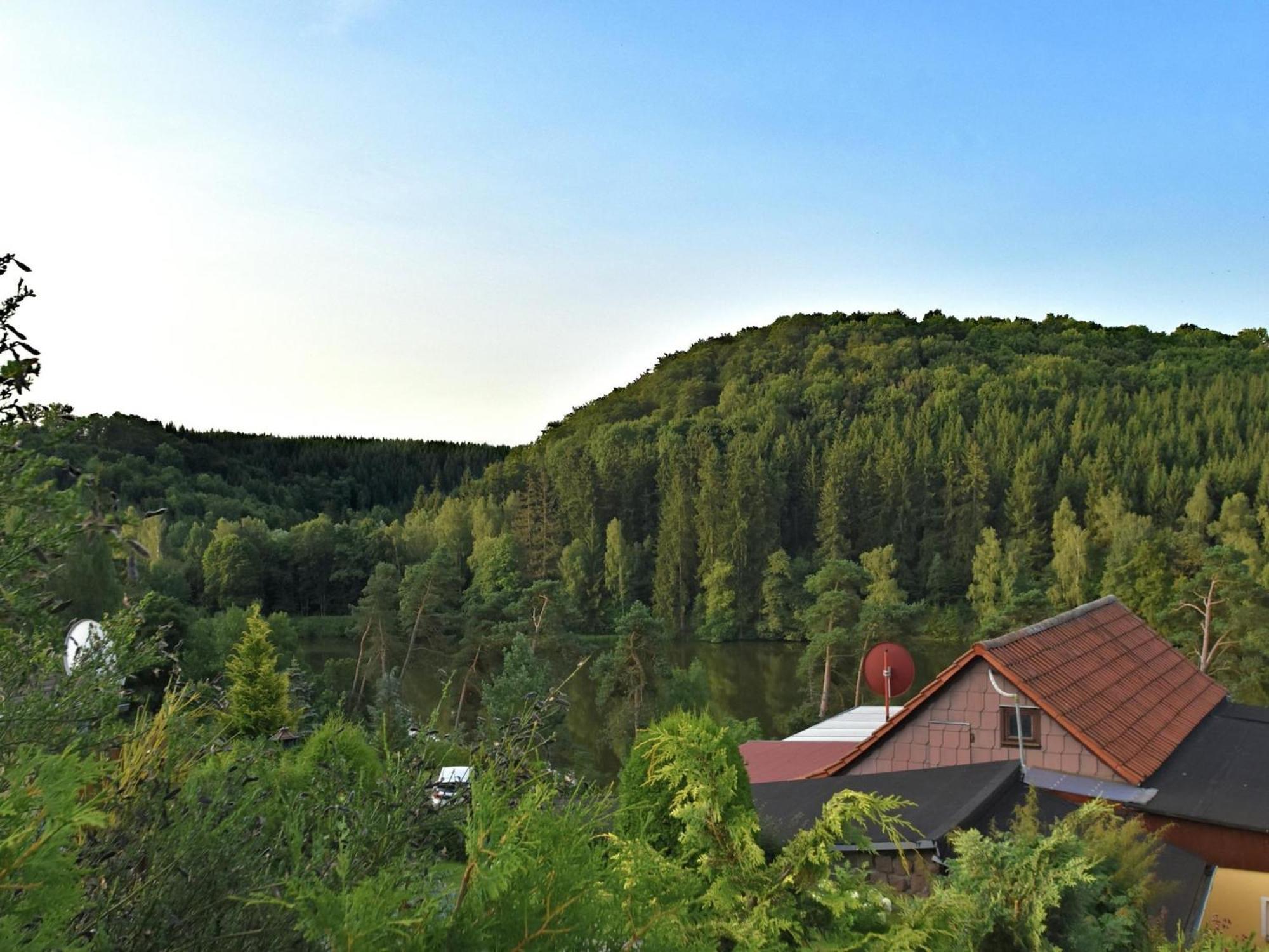 Cozy Holiday Home In G Ntersberge With Garden Güntersberge Exteriér fotografie
