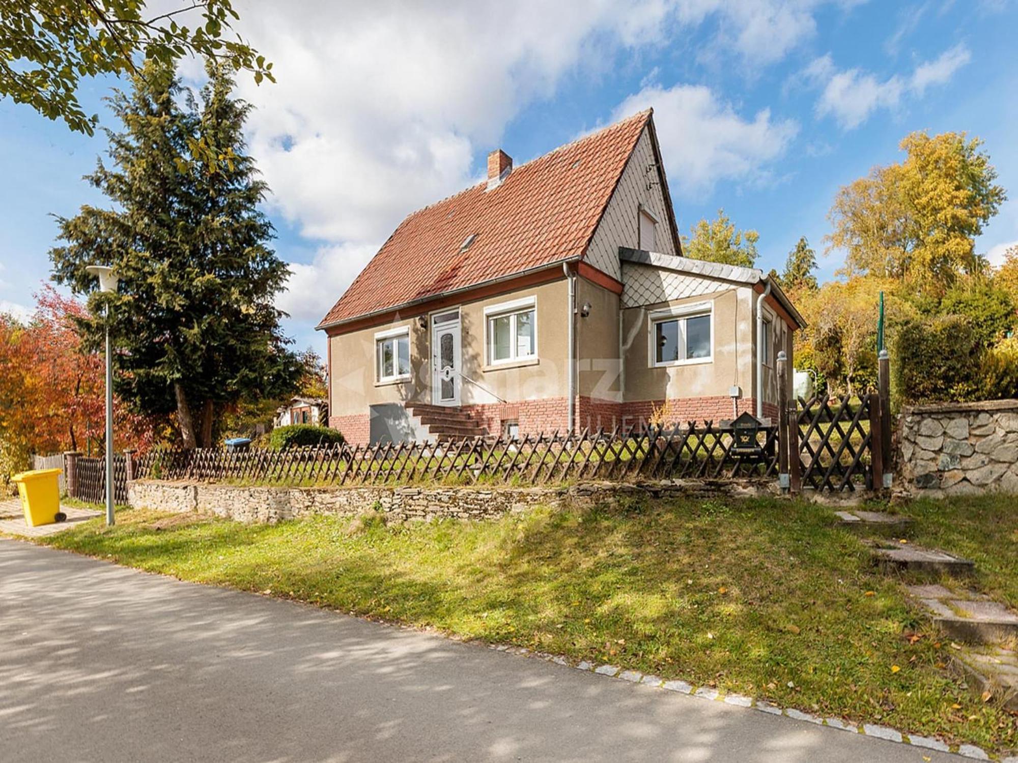 Cozy Holiday Home In G Ntersberge With Garden Güntersberge Exteriér fotografie